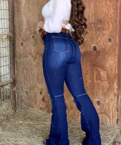 Valeria'S Boutique Glenda Mid Sleeve Top (White)