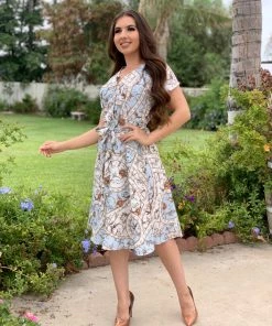 Valeria'S Boutique Laura Midi Dress (Light)