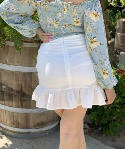 Valeria'S Boutique Elsa Mini Skirt