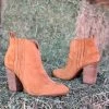 Valeria'S Boutique Rodeo Collection Western Booties (Camel)