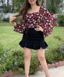 Valeria'S Boutique Elva Mini Skirt New Arrivals