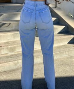 Valeria'S Boutique New Arrivals Demi High Rise Wide Leg Jeans (Extra Light)