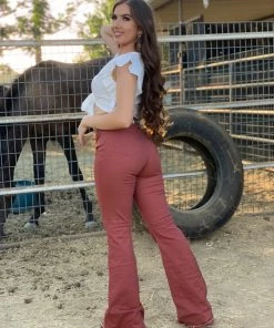 Valeria'S Boutique Adelita Crochet Tie Top (White)