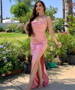 Valeria'S Boutique Vanessa Gown (Rose)