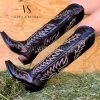 Valeria'S Boutique Valeria’S Boutique Tall Western Boots (Black)