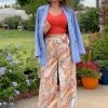 Valeria'S Boutique Sally Wide Leg Pants COLORES Collection