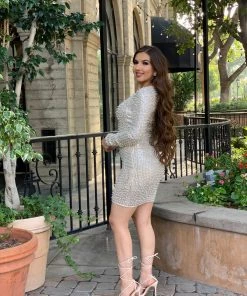 Valeria'S Boutique New Arrivals Birthday Suit Mini Dress (White)