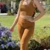 Valeria'S Boutique Briana Pant Set (Cognac) New Arrivals