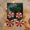 Valeria'S Boutique Candy Cane Earrings 1 Valeria'S Boutique Candy Cane Earrings