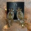 Valeria'S Boutique New Arrivals Gold Jewel Earrings