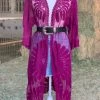 Valeria'S Boutique Kayla Mesh Kimono (Plum) New Arrivals