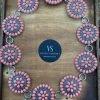 Valeria'S Boutique COLORES Collection THE Concho Chain Belt (Peach)