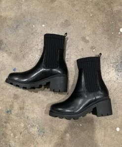 Valeria'S Boutique Sock Chunky Booties