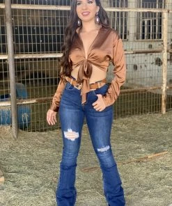 Valeria'S Boutique Ruby High Rise Flare Jeans (Medium) New Arrivals