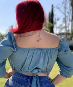 Valeria'S Boutique New Arrivals Glenda Mid Sleeve Top (Teal)