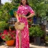 Valeria'S Boutique New Arrivals Kai Tropical Maxi Dress