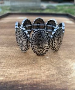 Valeria'S Boutique Silver Western Bracelet New Arrivals