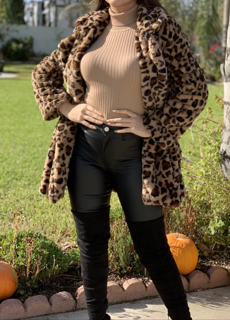 Valeria'S Boutique Lisa Ribbed Turtleneck Bodysuit (Nude) 7 Valeria'S Boutique Lisa Ribbed Turtleneck Bodysuit (Nude)