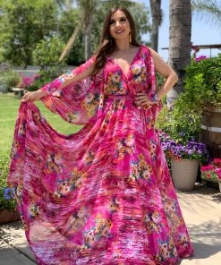 Valeria'S Boutique Malibu Maxi Dress