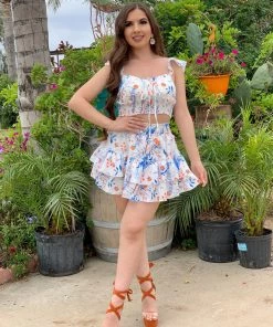 Valeria'S Boutique Skylar Skirt Set Summer / Beach