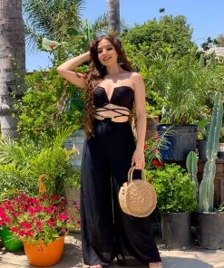 Valeria'S Boutique Summer / Beach Laura Tube Top (Black)