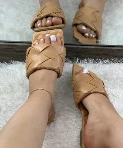 Valeria'S Boutique Hot Girl Summer Slide Sandals (Nude) New Arrivals