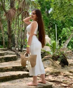 Valeria'S Boutique Clara Cutout Midi Dress