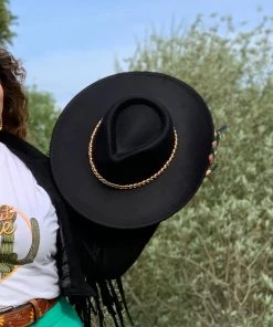 Valeria'S Boutique Rodeo Collection Ximena Hat (Black)