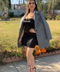 Valeria'S Boutique Dora Must-Have Coat (Grey)