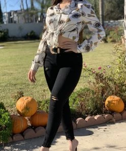 Valeria'S Boutique Zoe High Rise Ankle Jeans