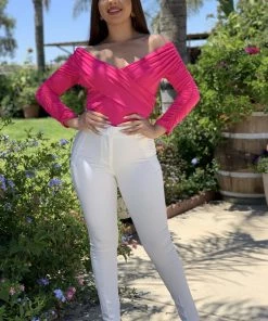 Valeria'S Boutique The Office Pants (White) New Arrivals