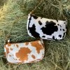 Valeria'S Boutique Cowprint Handbag
