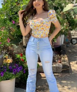 Valeria'S Boutique New Arrivals Regina High Rise Flare Jeans (Extra Light)