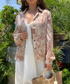 Valeria'S Boutique Palm Beach Blouse
