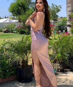 Valeria'S Boutique Vanessa Gown (Champagne) New Arrivals