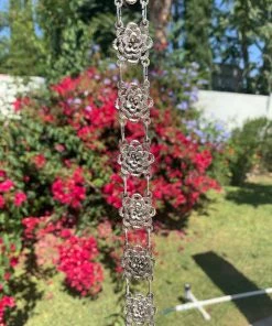 Valeria'S Boutique New Arrivals FC1 Flower Filigree Chain Belt