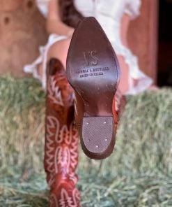 Valeria'S Boutique Valeria’S Boutique Tall Western Boots (Cognac)