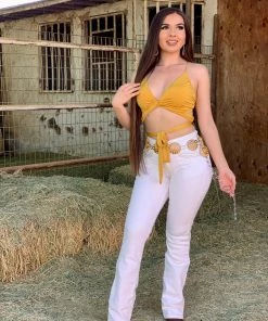 Valeria'S Boutique Mayeli Tie Top