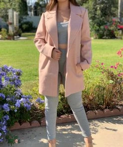 Valeria'S Boutique New Arrivals Dora Must-Have Coat (Pink)