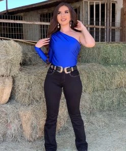 Valeria'S Boutique Azteca Mid Rise Bling Bootcut Jeans New Arrivals