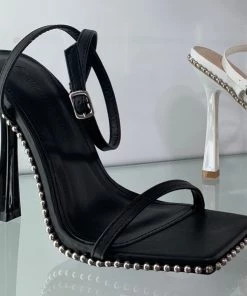 Valeria'S Boutique Subtle Sweet Heels (Black)