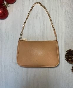 Valeria'S Boutique Classic Shoulder Bag (Nude)