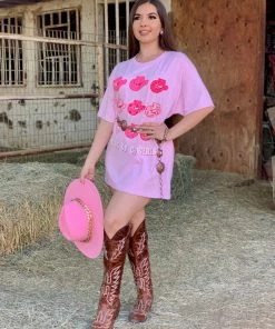 Valeria'S Boutique COLORES Collection "Ride On Cowgirls" T-Shirt