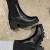 Valeria'S Boutique Sock Chunky Booties
