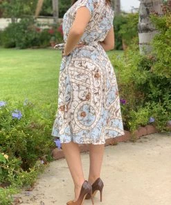 Valeria'S Boutique Laura Midi Dress (Light)