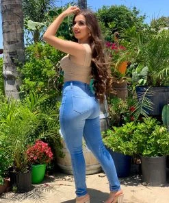 Valeria'S Boutique Tania High Rise Skinny Jeans New Arrivals