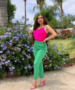 Valeria'S Boutique Sophia Pants (Green)