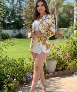 Valeria'S Boutique New Arrivals Chained Up Blazer