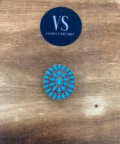 Valeria'S Boutique THE Concho Charm (Turquoise)