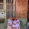 Valeria'S Boutique Cowprint Bucket Bag